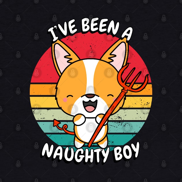 ive been a naughty boy - corgi by Pet Station